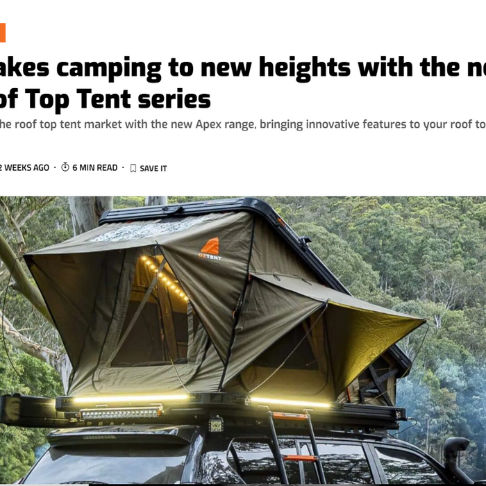 OZTENT Apex Roof Top Tents Featured in Unsealed4x4